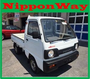 1990 Suzuki Carry 660cc 4x4 with Hi-Lo Axle & Diff Lock Mini Pickup Truck Compare to ATV UTV Side By Side image 1