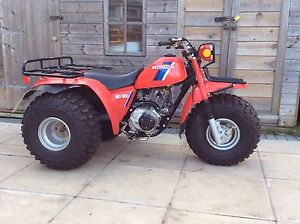 1984 Honda ATC 200es big red trike quad road reg very rare may swap part x image 1